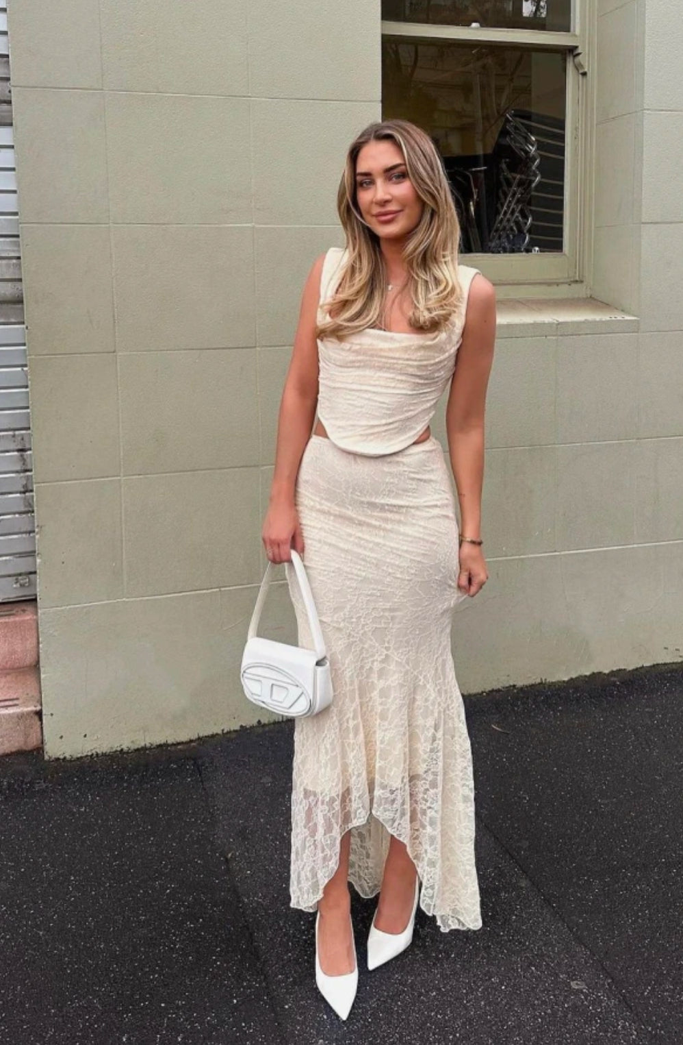 Corset Top and Long Skirt Set