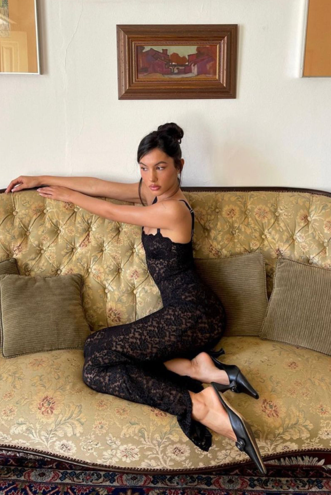 Elegant Burgundy Lace Long Dress - Sexy Bodycon Evening Gown for Wedding Guest and Formal Events